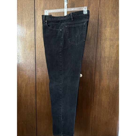 Vintage Levi's Jeans Mens 36x32 Black 550 Relaxed Fit Grunge USA Made Y2K - Picture 4 of 6